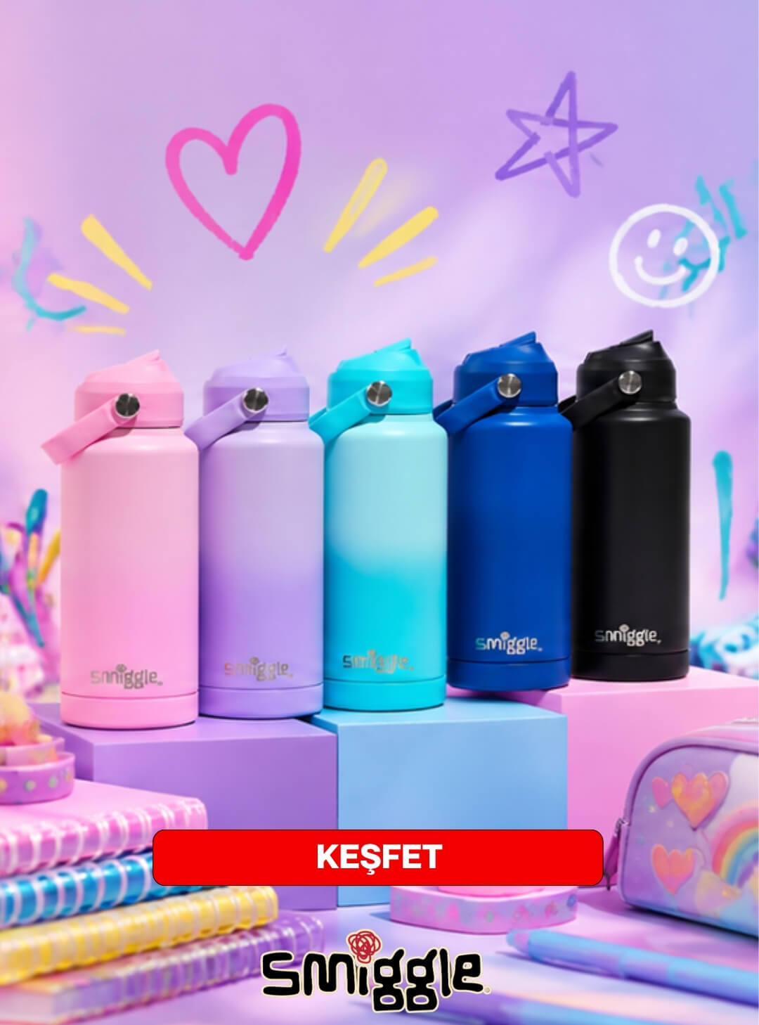 Smiggle Pembecida Suluk Termos