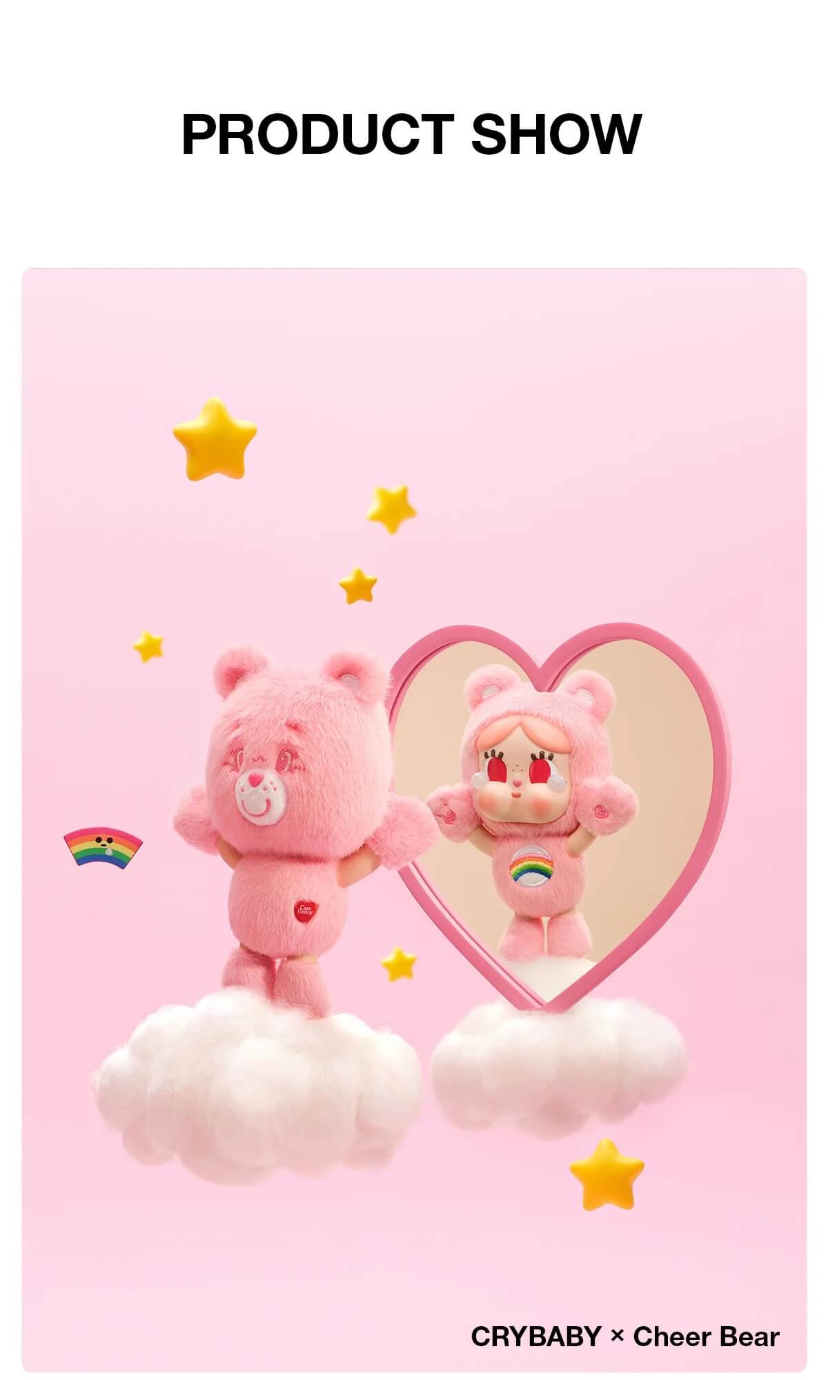 POP MART CRYBABY x Care Bears Görsel 5