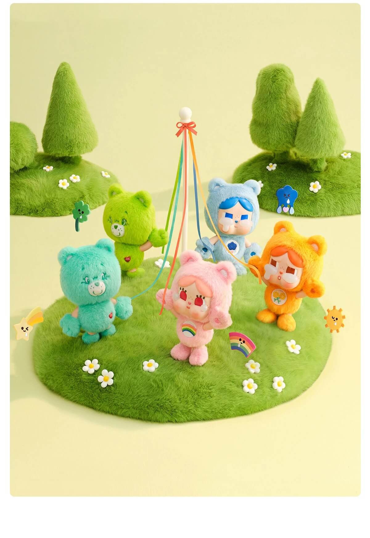 POP MART CRYBABY x Care Bears Görsel 9