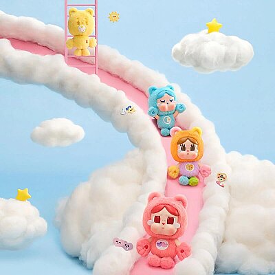 CRYBABY x Care Bears Serisi Vinil Peluş Figür Anahtarlık Sürpriz Kutu - 4