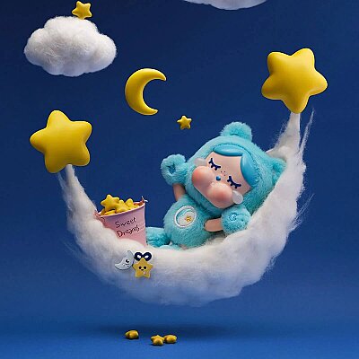 CRYBABY x Care Bears Serisi Vinil Peluş Figür Anahtarlık Sürpriz Kutu - 8