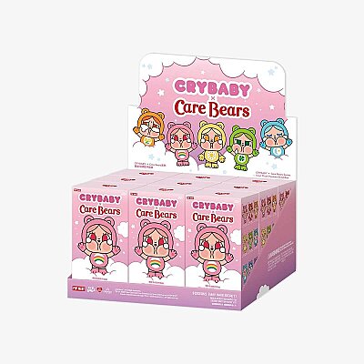 CRYBABY x Care Bears Serisi Vinil Peluş Figür Anahtarlık Sürpriz Kutu - 11