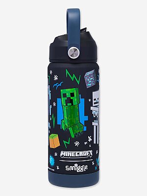 Minecraft Squiggle Yalıtımlı Paslanmaz Çelik Termos 550 ml - SMIGGLE