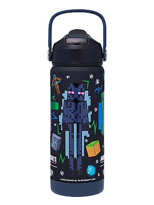 Minecraft Squiggle Yalıtımlı Paslanmaz Çelik Termos 550 ml - 3