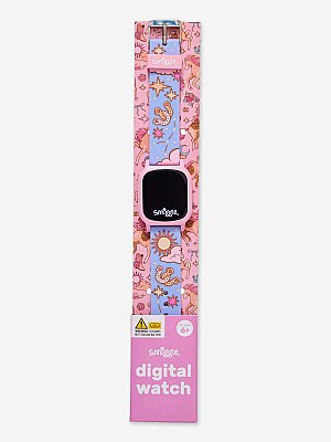 Wildflower Işıklı Kol Saati - Mavi - SMIGGLE